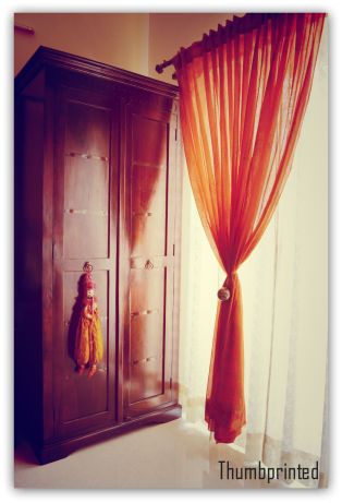 A traditional almarah in our bedroom